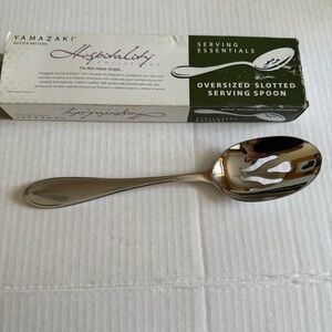Hospitality Collection Oversized Slotted Service Spoon